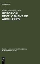 Historical Development of Auxiliaries