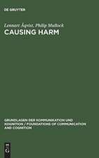 Causing Harm: A Logico-Legal Study