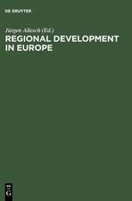 Regional Development in Europe: Recent Initiatives and Experiences; Proceedings of the Fourth International Conference on Science Parks and Innovation Centres held in Berlin, November 12-13, 1987