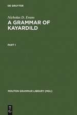 A Grammar of Kayardild: With Historical-Comparative Notes on Tangkic