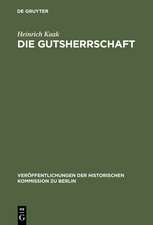 Die Gutsherrschaft