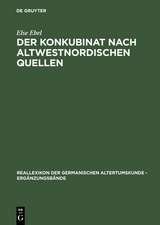 Der Konkubinat nach altwestnordischen Quellen: Philologische Studien zur sogenannten 