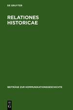 Relationes Historicae: Ein Bestandsverzeichnis der deutschen Meßrelationen von 1583 bis 1648