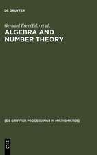 Algebra and Number Theory: Proceedings of a Conference held at the Institute of Experimental Mathematics, University of Essen (Germany), December 2-4, 1992