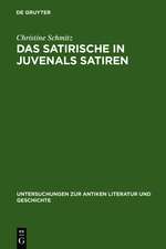 Das Satirische in Juvenals Satiren