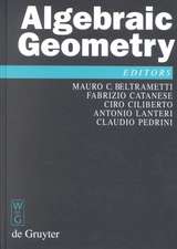 Algebraic Geometry: A Volume in Memory of Paolo Francia