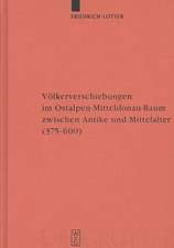 Völkerverschiebungen im Ostalpen-Mitteldonau-Raum zwischen Antike und Mittelalter: (375-600)