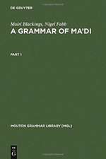 A Grammar of Ma'di