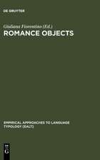 Romance Objects: Transitivity in Romance Languages