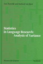 Statistics in Language Research: Analysis of Variance