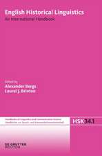 English Historical Linguistics. Volume 1