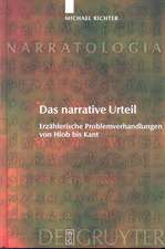 Das narrative Urteil: Erzählerische Problemverhandlungen von Hiob bis Kant