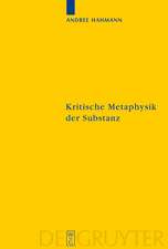 Kritische Metaphysik der Substanz