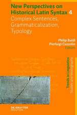 Complex Sentences, Grammaticalization, Typology