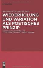 Wiederholung und Variation als poetisches Prinzip: Exemplarität, Identität und Exzeptionalität in Gottfrieds ‘Tristan’