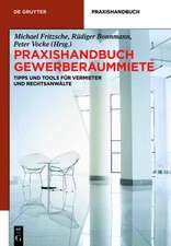 Praxishandbuch Gewerberaummiete