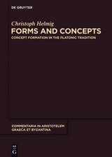 Forms and Concepts: Concept Formation in the Platonic Tradition