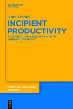 Incipient Productivity: A Construction-Based Approach to Linguistic Creativity