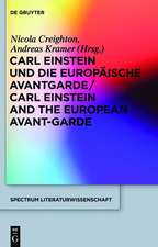 Carl Einstein und die europäische Avantgarde/Carl Einstein and the European Avant-Garde