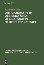 Die Apokalypsen des Esra und des Baruch in deutscher Gestalt