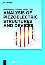 Analysis of Piezoelectric Structures and Devices