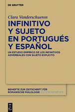 Infinitivo y sujeto en portugués y español