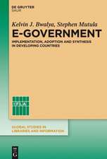 E-Government: Implementation, Adoption and Synthesis in Developing Countries