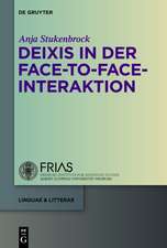 Deixis in der face-to-face-Interaktion