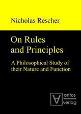 On Rules and Principles