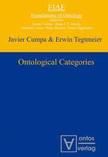 Ontological Categories