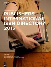 Publishers' International ISBN Directory 2015: eBookPlus