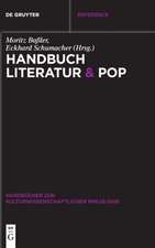 Handbuch Literatur & Pop