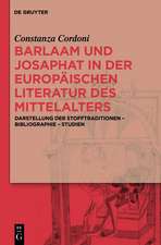 Barlaam und Josaphat in der europäischen Literatur des Mittelalters