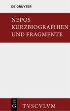 Kurzbiographien und Fragmente: Lateinisch und deutsch