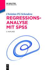 Regressionsanalyse mit SPSS