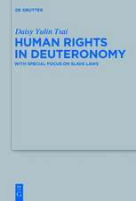 Human Rights in Deuteronomy: With Special Focus on Slave Laws