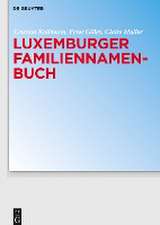 Luxemburger Familiennamenbuch