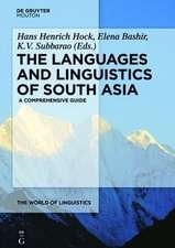 The Languages and Linguistics of South Asia: A Comprehensive Guide