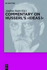 Commentary on Husserl's 