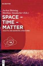 Space - Time - Matter