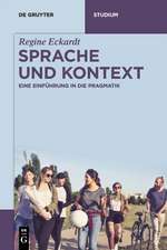 Eckardt, R: Sprache und Kontext