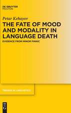 The Fate of Mood and Modality in Language Death