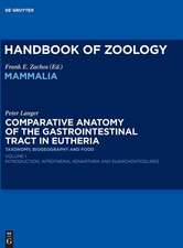 Petcomparative Anatomy of the Gastrointestinal Tract in Eutheria I