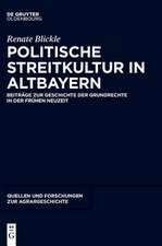 Politische Streitkultur in Altbayern