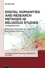 Digital Humanities and Research Methods in Religious Studies