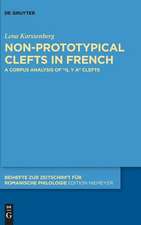 Non-Prototypical Clefts in French