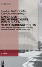 Linien der Rechtsprechung des Bundesverfassungsgerichts - erörtert von den wissenschaftlichen Mitarbeiterinnen und Mitarbeitern, Band 5, Linien der Rechtsprechung des Bundesverfassungsgerichts