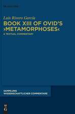 Book XIII of Ovid¿s ¿Metamorphoses¿