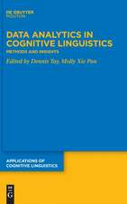 Data Analytics in Cognitive Linguistics