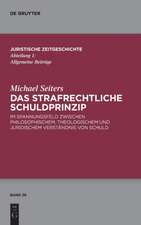 Das strafrechtliche Schuldprinzip